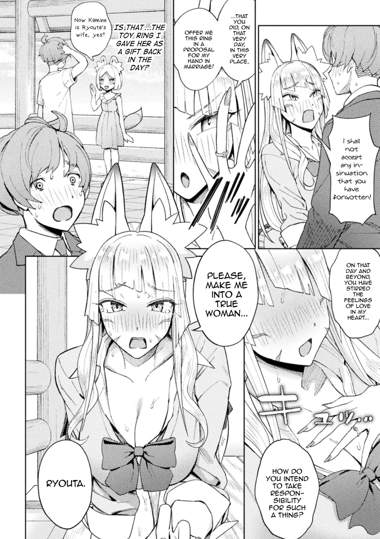 Hentai Manga Comic-A wish for my childhood friend-Read-6